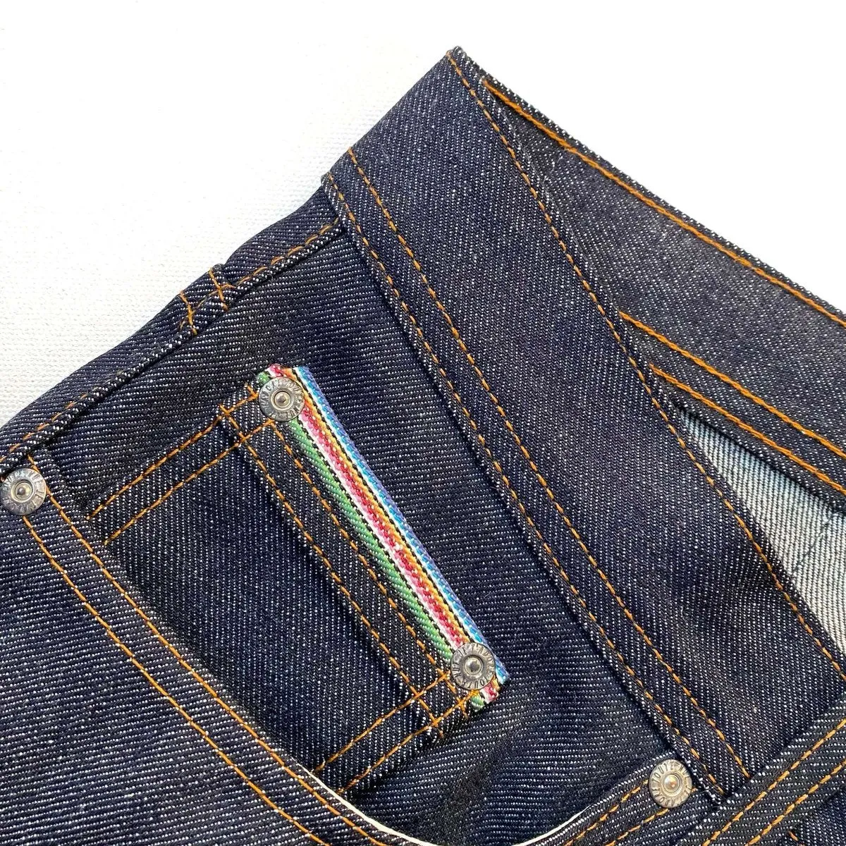 Naked & Famous Denim Dia De Los Muertos Selvedge - Weird Guy Jeans
