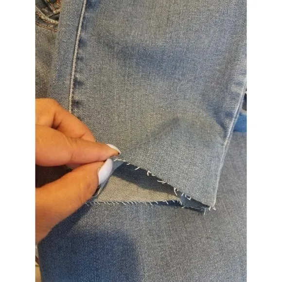 👖NEW Sz 16 Nanette Lepore HW Gramercy Women's light blue skinny denim jeans $64