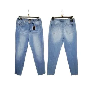 👖NEW Sz 16 Nanette Lepore HW Gramercy Women's light blue skinny denim jeans $64
