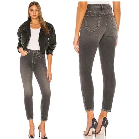 NEW WEWOREWHAT x Joe’s Jeans Danielle High Rise Vintage Straight Jeans