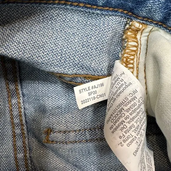 New with Tags Madewell Slim Demi-Boot Jeans Denim High Rise Flare 25