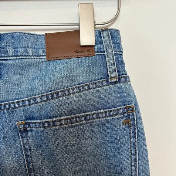 New with Tags Madewell Slim Demi-Boot Jeans Denim High Rise Flare 25