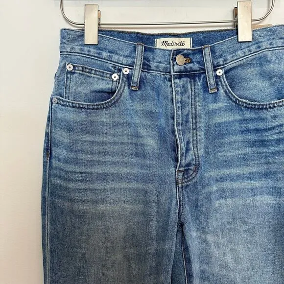 New with Tags Madewell Slim Demi-Boot Jeans Denim High Rise Flare 25