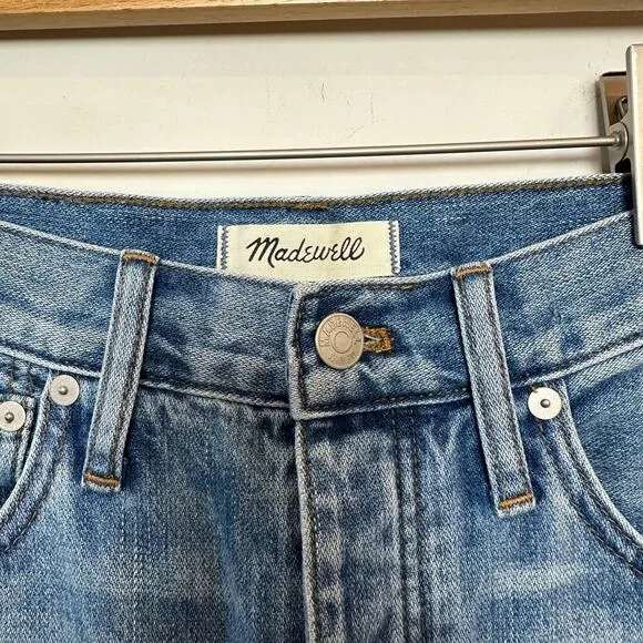 New with Tags Madewell Slim Demi-Boot Jeans Denim High Rise Flare 25