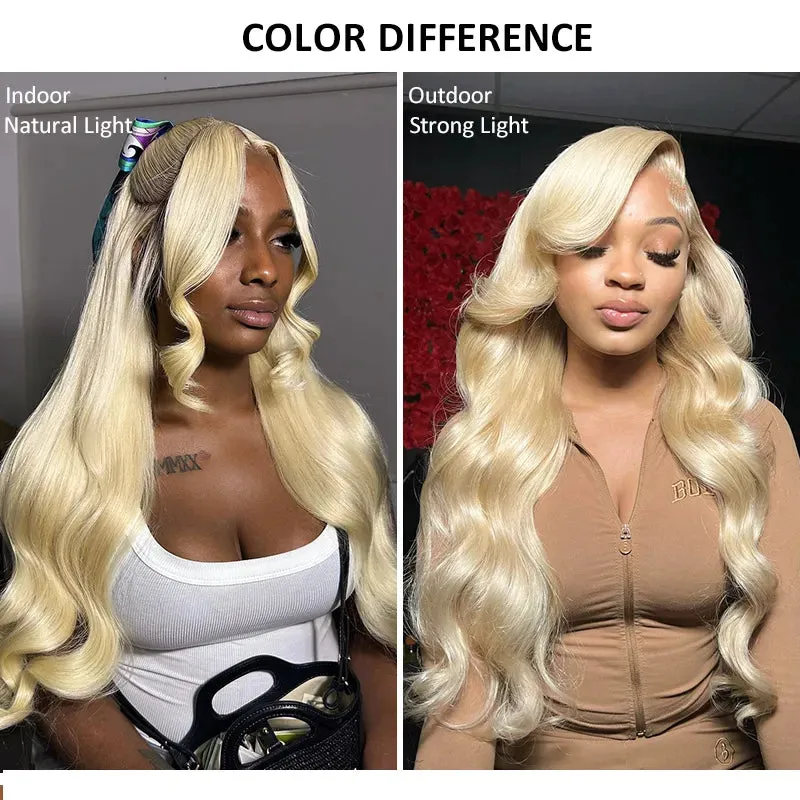 New Year Special | Blonde 3d Body Wave 360 Lace Frontal With Invisi Strap Glueless Wig