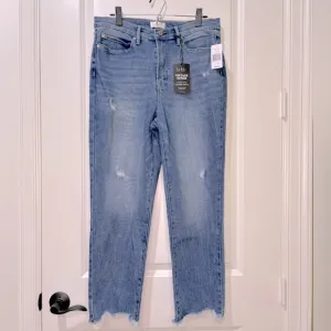 Nicole Miller Vintage Nomad Super High Rise Straight Jeans Size 12 NWT