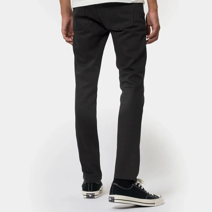 Nudie Jeans - Lean Dean Jeans in Dry Everblack