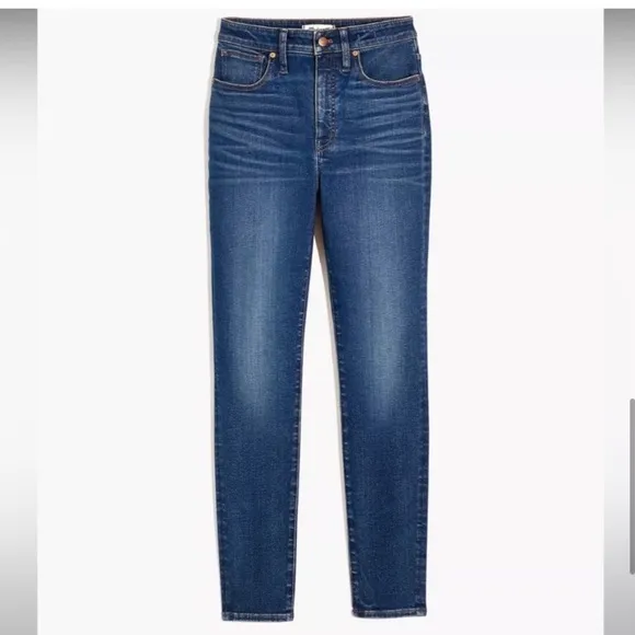 NWOT Madewell Curvy High Rise Skinny Jeans Lanette Wash 25