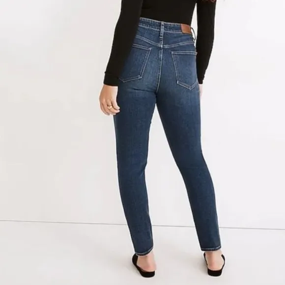 NWOT Madewell Curvy High Rise Skinny Jeans Lanette Wash 25