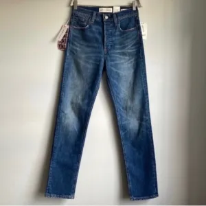 NWT ARITZIA Denim Forum Yoko High Rise Slim Jeans Size 25