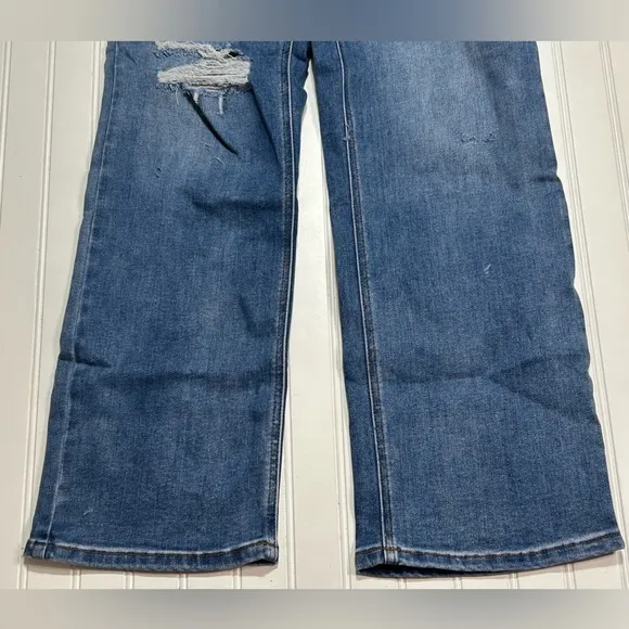 NWT Judy Blue High Rise Tummy Control 90's Straight Jeans size 15