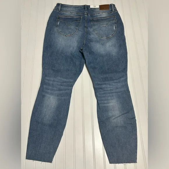 NWT Judy Blue High Rise Tummy Control Vintage Wash Skinny Jeans size 16W