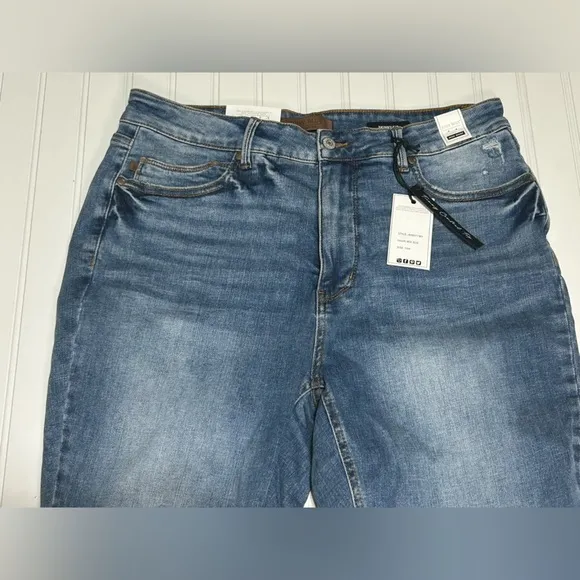 NWT Judy Blue High Rise Tummy Control Vintage Wash Skinny Jeans size 16W