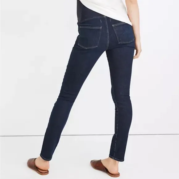 NWT Madewell Maternity Over-the-Belly Maternity Skinny Jeans Size 23