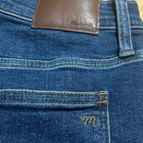NWT Madewell Women's 10'' High Rise Skinny Jeans, Wendover, Blue, 31