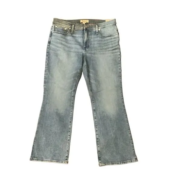 NWT Madewell Kick Out Crop Jeans size 31