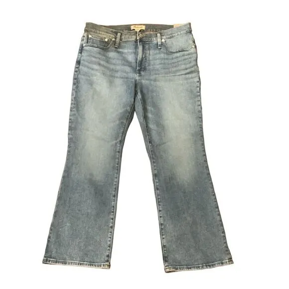 NWT Madewell Kick Out Crop Jeans size 31