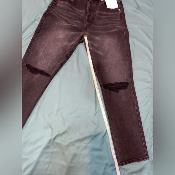 NWT! Pistola Womens Keaton High RiseSlim Denim Straight Leg Jeans Taurus, Sz 28