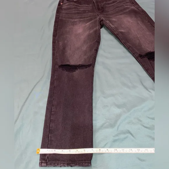 NWT! Pistola Womens Keaton High RiseSlim Denim Straight Leg Jeans Taurus, Sz 28
