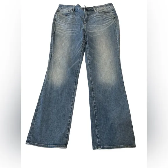NYDJ -size 18-Marilyn Strait jeans-light wash‎
