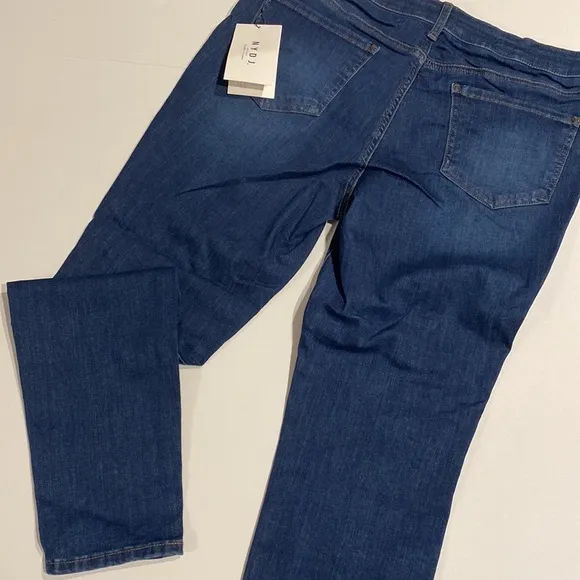 NYDJ SZ 12 Skinny Denim Blue Jeans Medium Wash New D30
