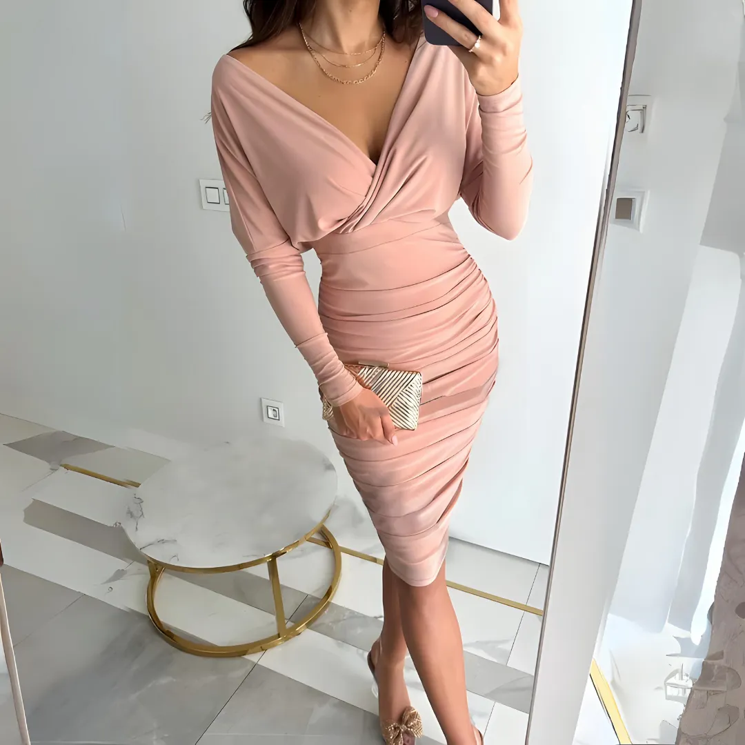 Odessa® | Chic Women'S Dress With V-Neck