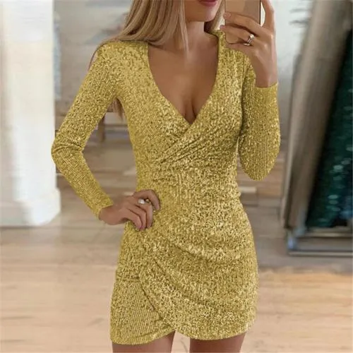 Olga® | Chic, shimmering mini party dress