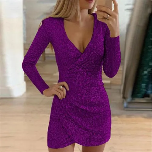 Olga® | Chic, shimmering mini party dress