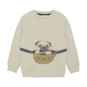 Organic Sweatshirt Let Me Out