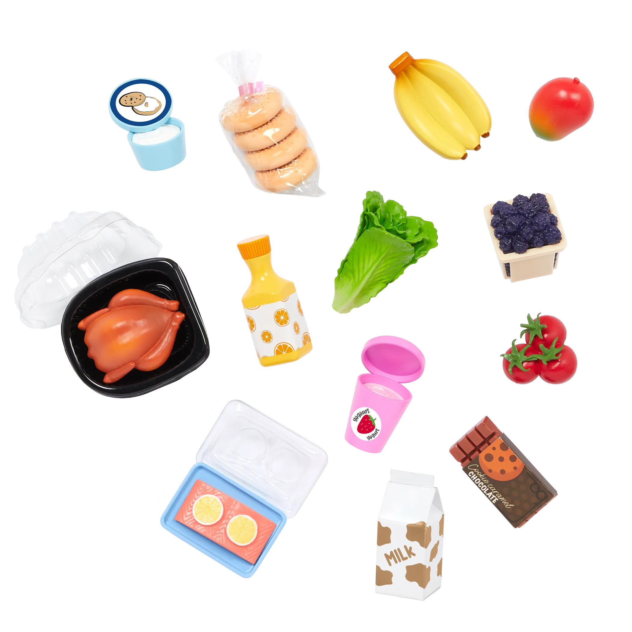 Our Generation Deluxe Accessory Set - Shoping Cart with Groceries