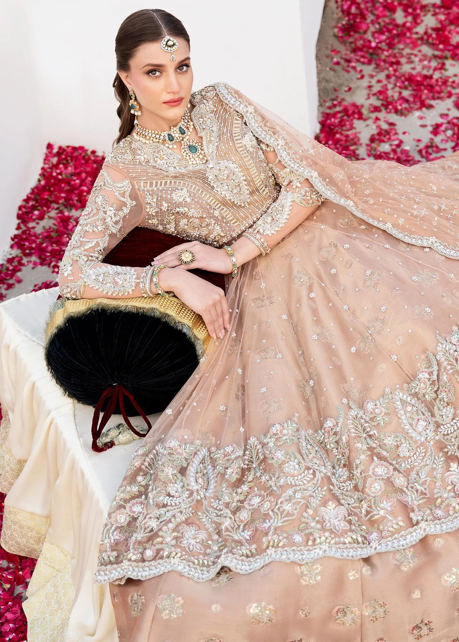 Pakistani Gown and Bridal Lehenga with Heavy Embroidery