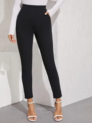 Pantalones Chic con Abertura en Cherry Vibes