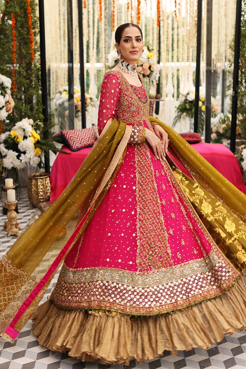 Pink and Orange Lehenga Online Pakistani Wedding Wear