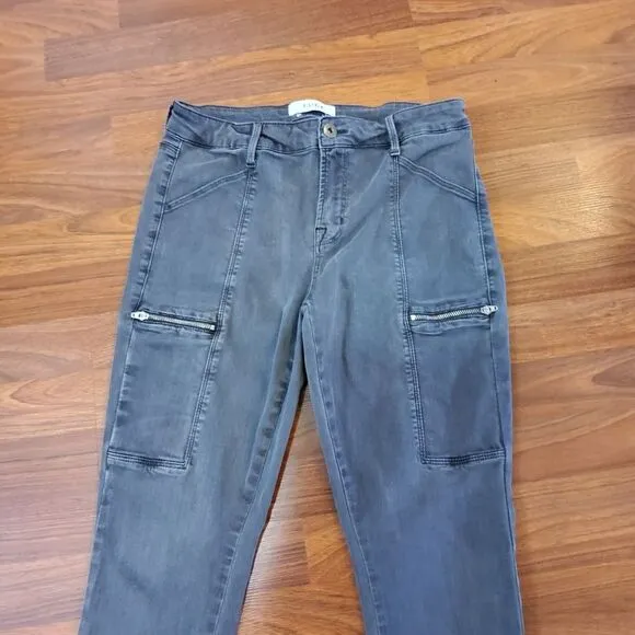 Pistola Military Cargo Skinny Jeans Pants Size 30 Grey New