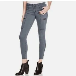 Pistola Military Cargo Skinny Jeans Pants Size 30 Grey New