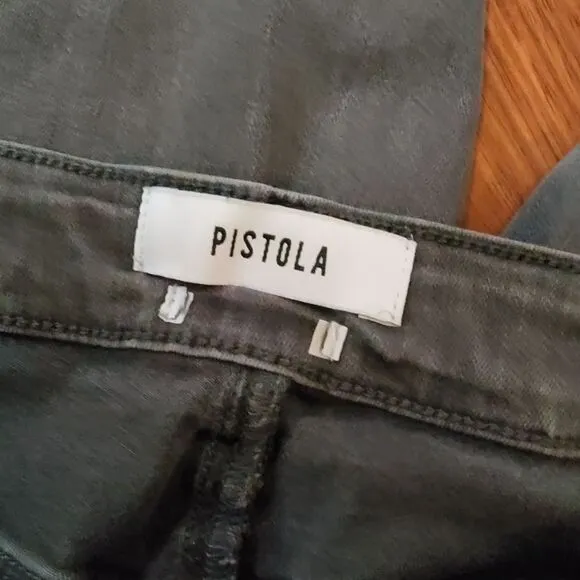 Pistola Military Cargo Skinny Jeans Pants Size 30 Grey New