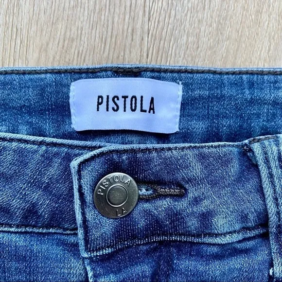 Pistola Revolve Medium Wash Skinny Jeans | Size 29 | Stretch Denim