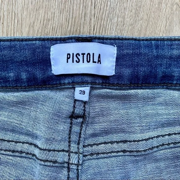 Pistola Revolve Medium Wash Skinny Jeans | Size 29 | Stretch Denim