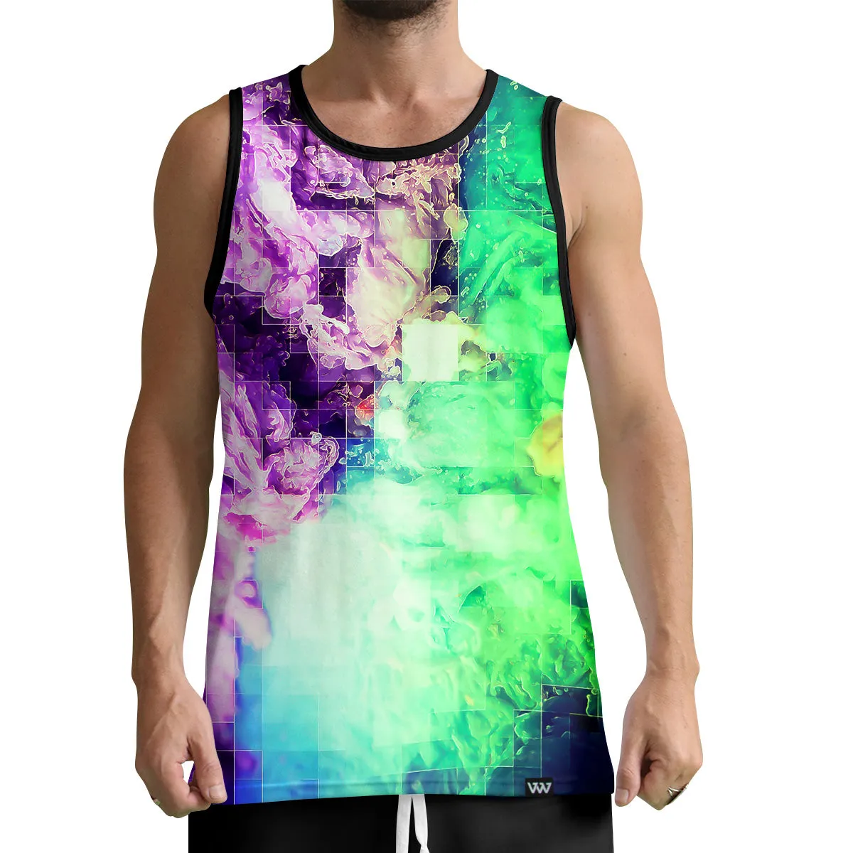 Pixel Matrix Men's Tank Top
