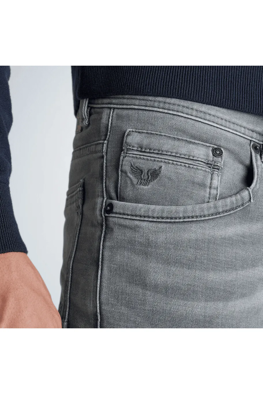 PME | TAILWHEEL - Slim Fit | LHG hellgrau