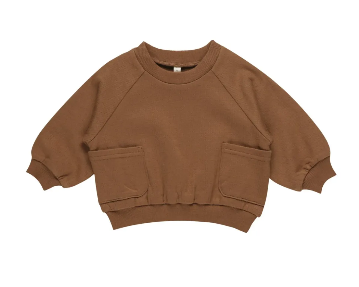 Pocket Sweatshirt - Cinnamon