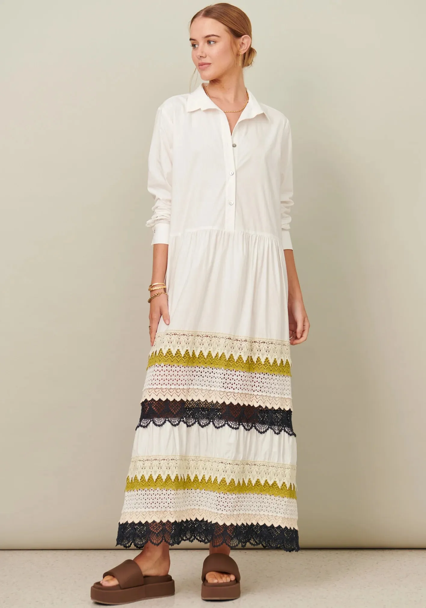 Pol Clothing - Camilla Maxi Dress – White