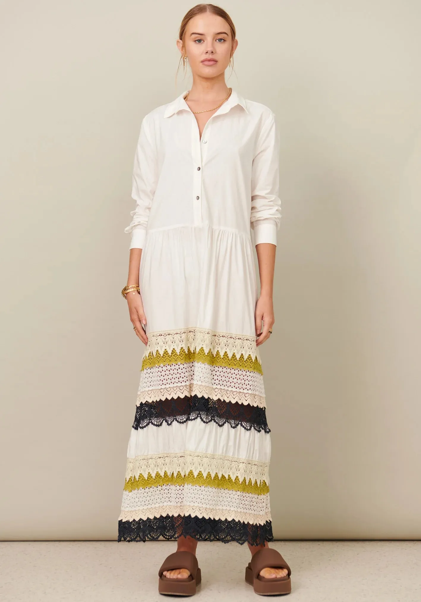 Pol Clothing - Camilla Maxi Dress – White