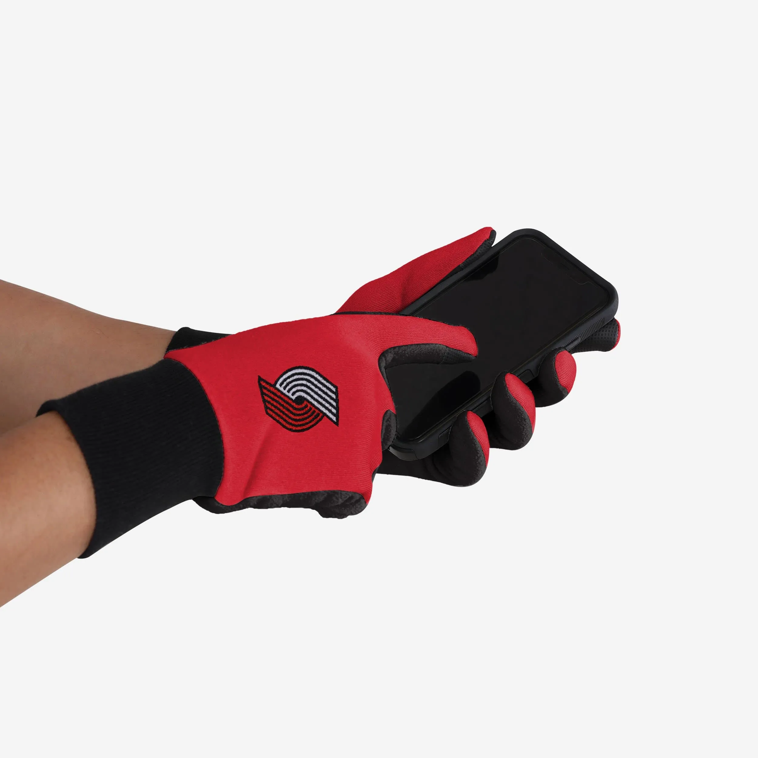 Portland Trail Blazers Colored Texting Utility Gloves