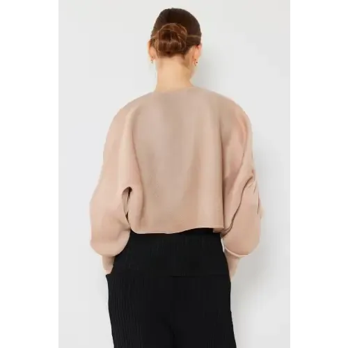 Puff Sleeve Cardigan