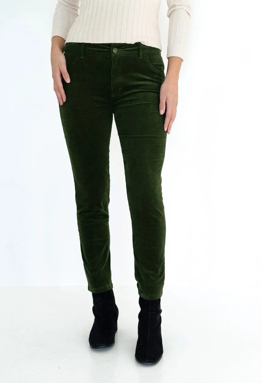 queen pin cord jean (hw24318)