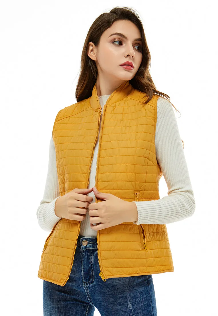 quilted vest jacket