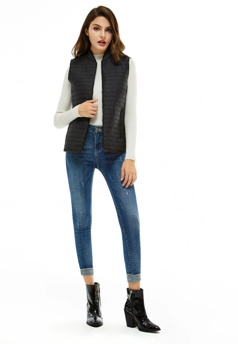 quilted vest jacket