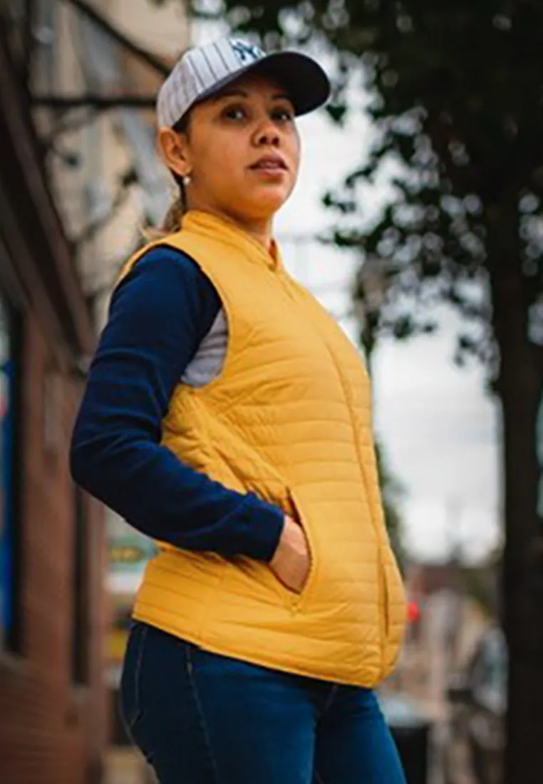 quilted vest jacket