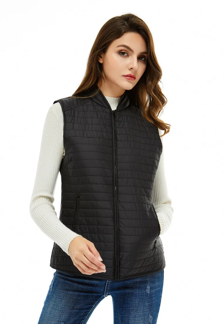 quilted vest jacket